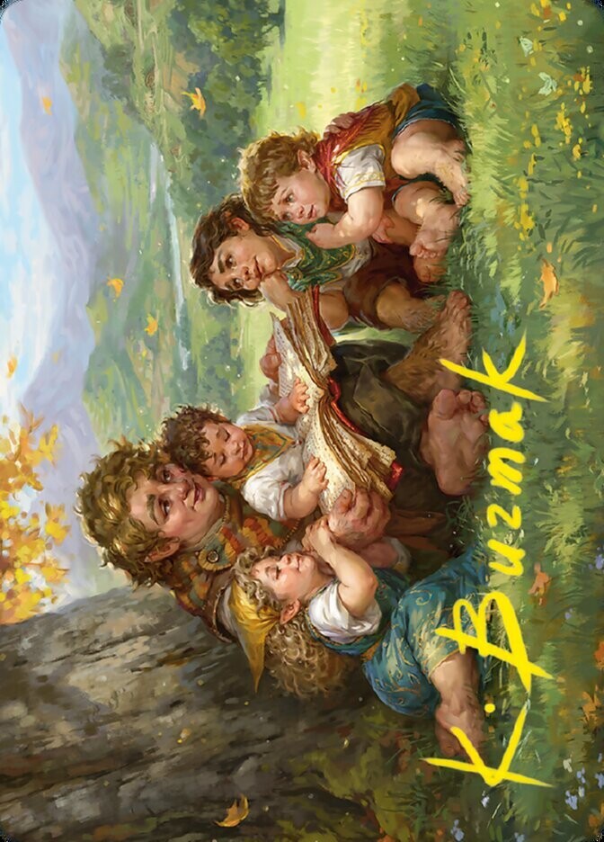 Samwise Gamgee // Samwise Gamgee Art Card (Gold-Stamped Signature)