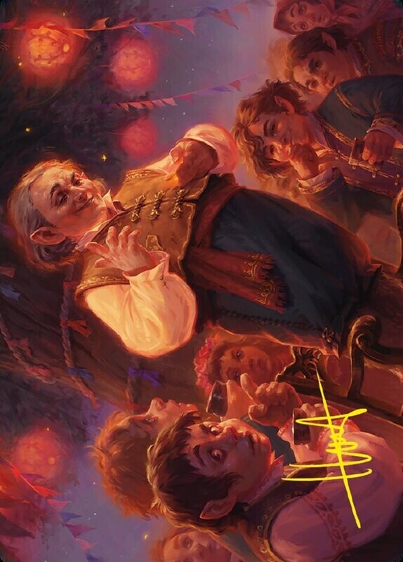 Bilbo, Retired Burglar // Bilbo, Retired Burglar Art Card (Gold-Stamped Signature)