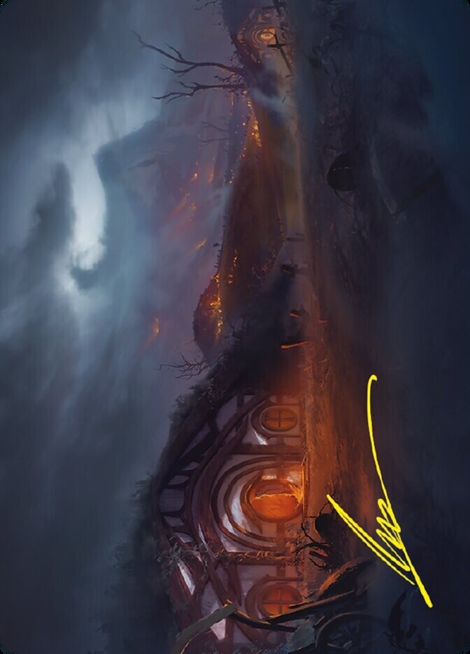 Field of Ruin // Field of Ruin Art Card (Gold-Stamped Signature)