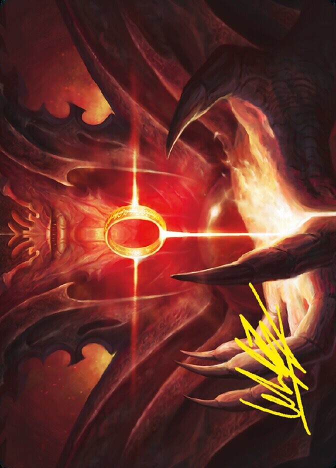 Sol Ring // Sol Ring Art Card (Gold-Stamped Signature)