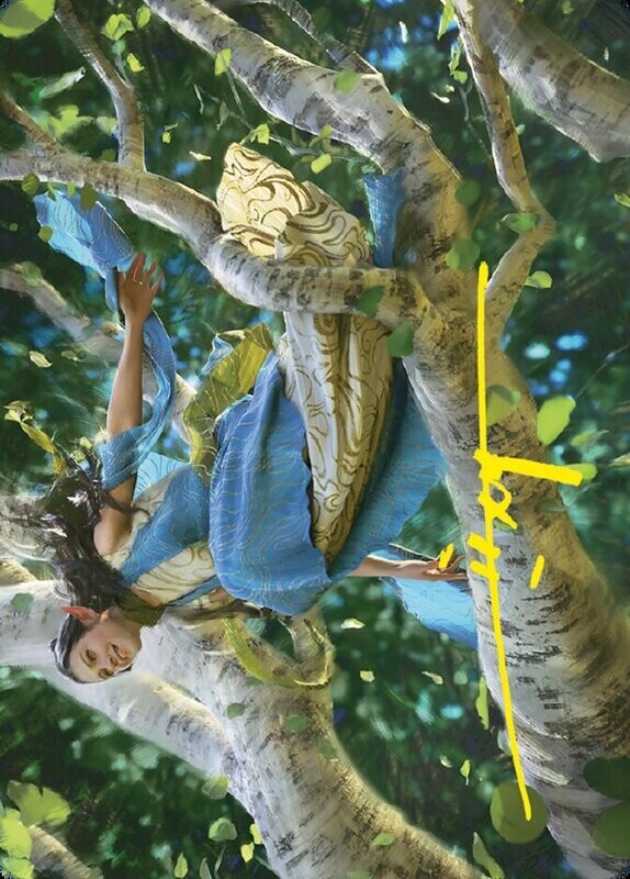 Arwen Undómiel // Arwen Undómiel Art Card (Gold-Stamped Signature)