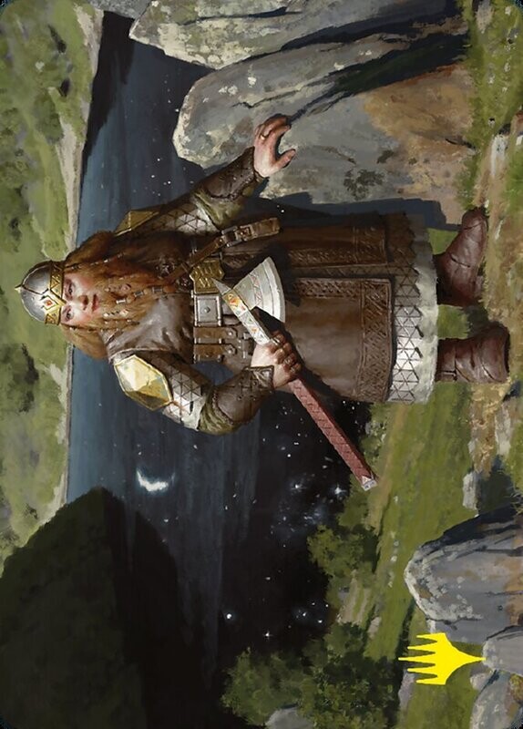 Mirrormere Guardian // Mirrormere Guardian Art Card (Gold-Stamped Signature)