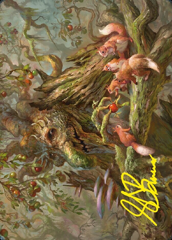 Generous Ent // Generous Ent Art Card (Gold-Stamped Signature)