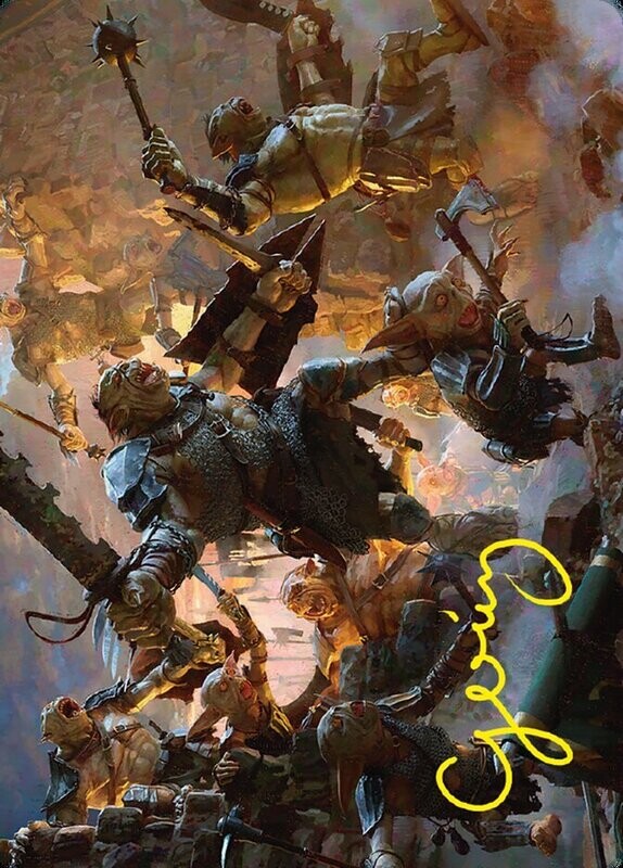 Thrill of Possibility // Thrill of Possibility Art Card (Gold-Stamped Signature)