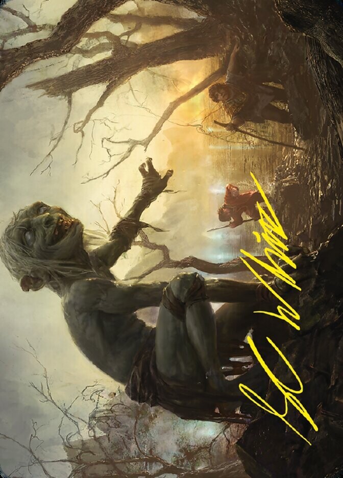 Sméagol, Helpful Guide // Sméagol, Helpful Guide Art Card (Gold-Stamped Signature)