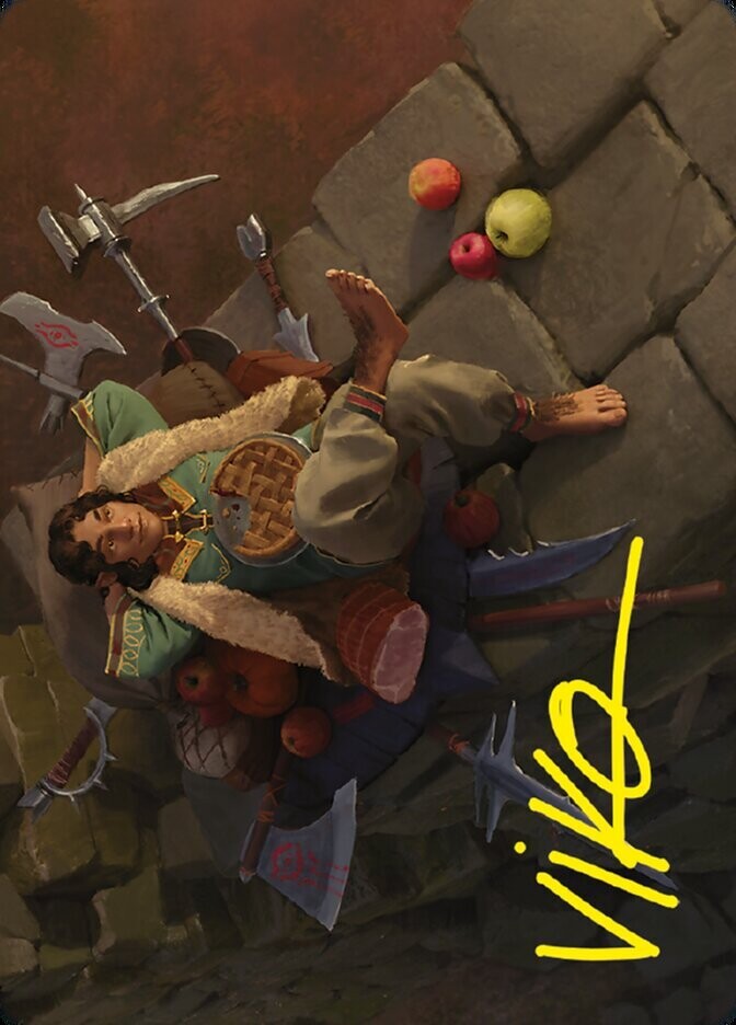 Merry, Warden of Isengard // Merry, Warden of Isengard Art Card (Gold-Stamped Signature)