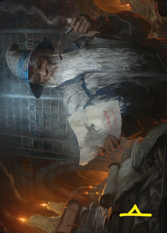 Learn from the Past // Learn from the Past Art Card (Gold-Stamped Signature)