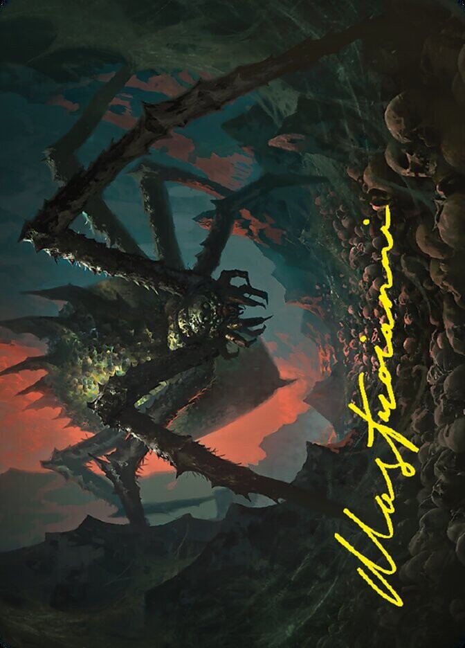 Shelob, Child of Ungoliant // Shelob, Child of Ungoliant Art Card (Gold-Stamped Signature)