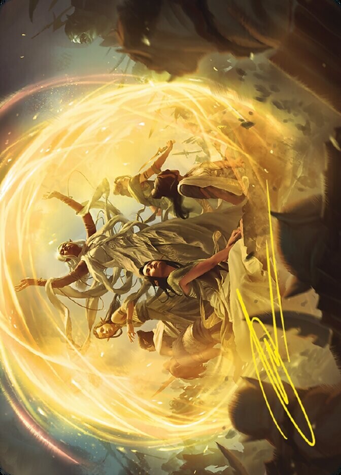 Heroic Intervention // Heroic Intervention Art Card (Gold-Stamped Signature)