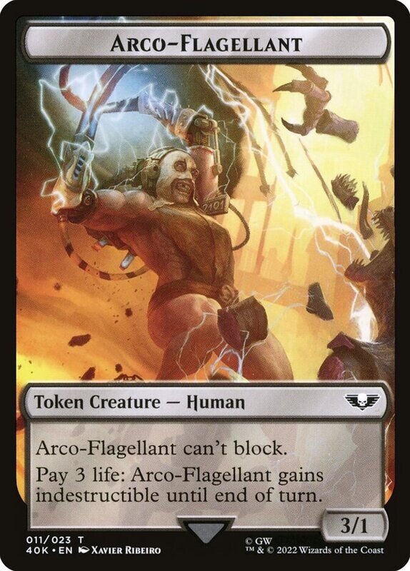 Arco-Flagellant Token // Soldier Token