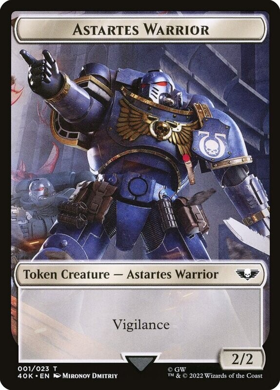 Astartes Warrior Token // Robot Token