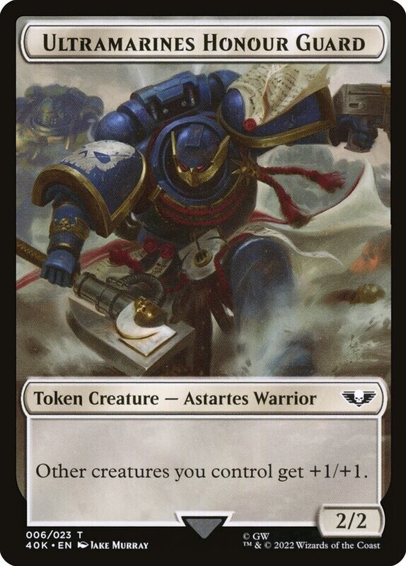 Ultramarines Honour Guard Token