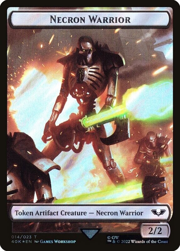 Necron Warrior Token (Surge Foil)