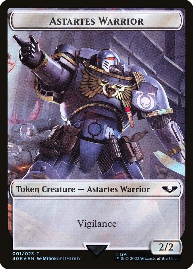 Astartes Warrior Token (Surge Foil)