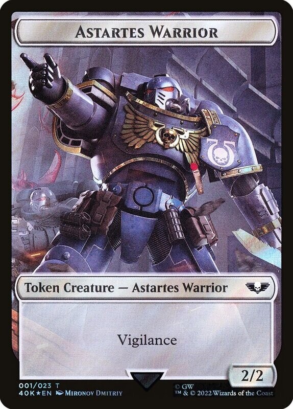 Astartes Warrior Token (Surge Foil)