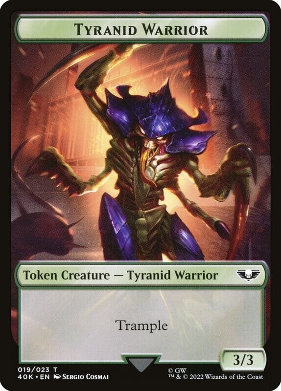 Tyranid Warrior Token
