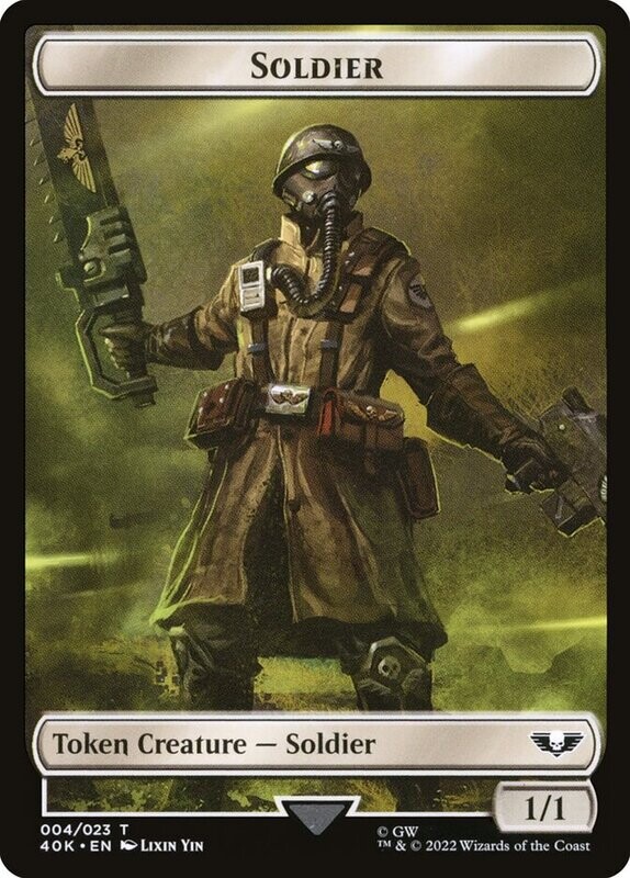 Soldier Token // Ultramarines Honour Guard Token