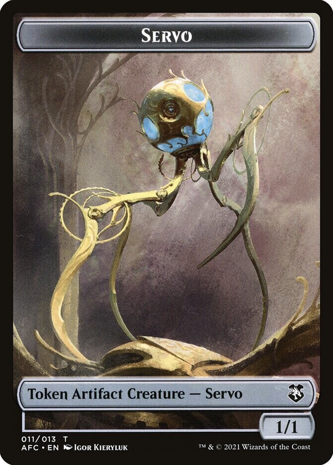 Servo Token // Zombie Token