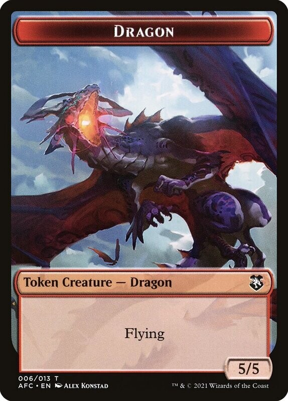 Dragon Token // Dragon Spirit Token