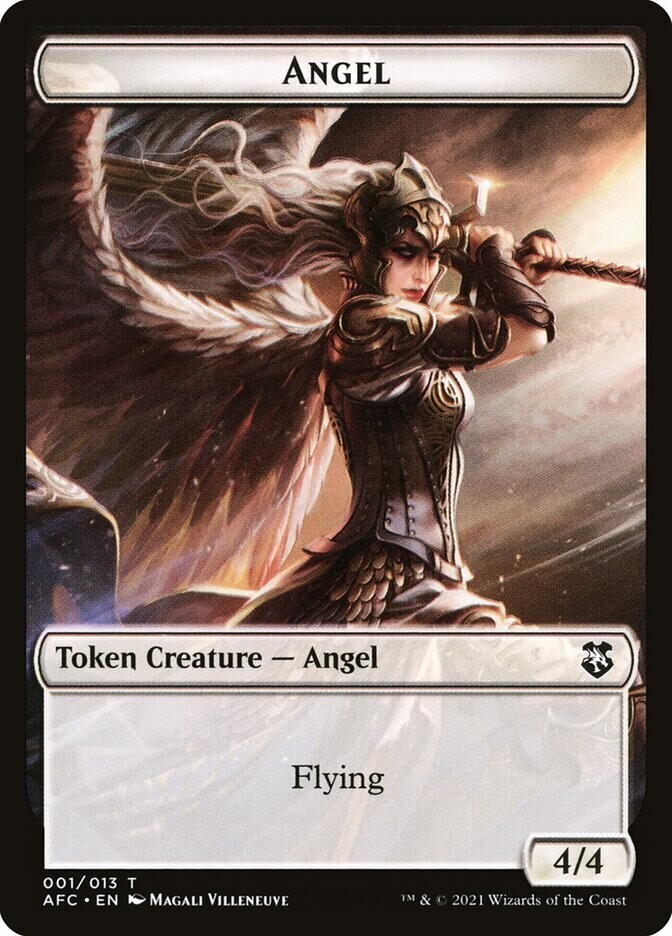 Angel Token // Saproling Token