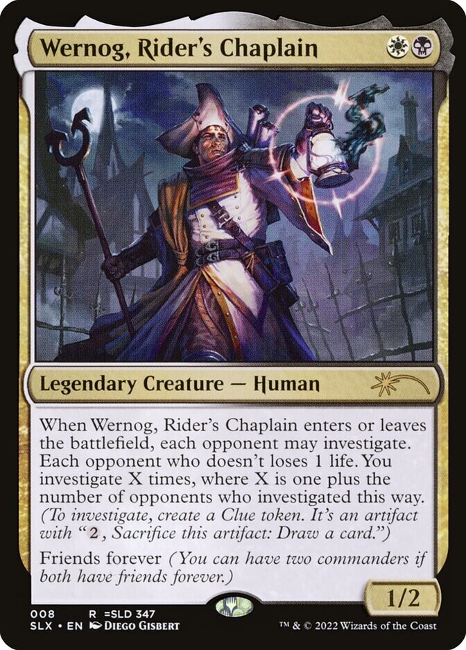 Wernog, Rider&#39;s Chaplain