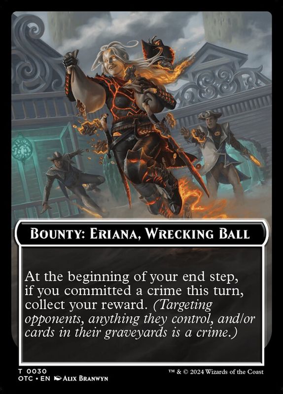 Bounty: Eriana, Wrecking Ball // Wanted! Token