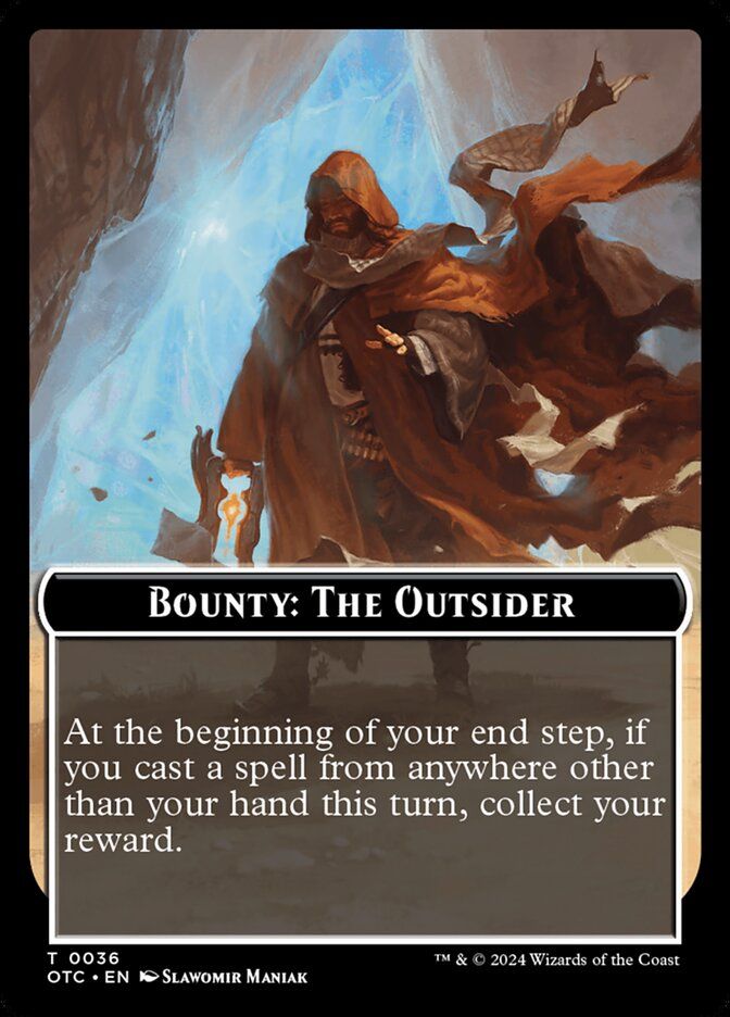 Bounty: The Outsider // Wanted! Token
