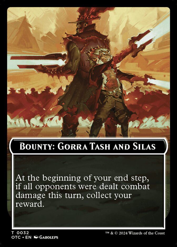 Bounty: Gorra Tash and Silas // Wanted! Token