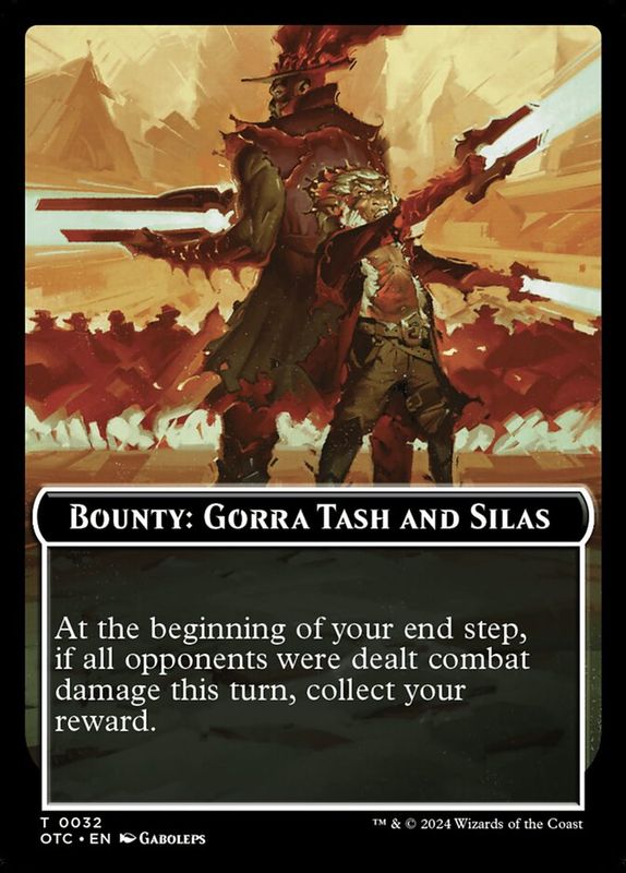 Bounty: Gorra Tash and Silas // Wanted! Token