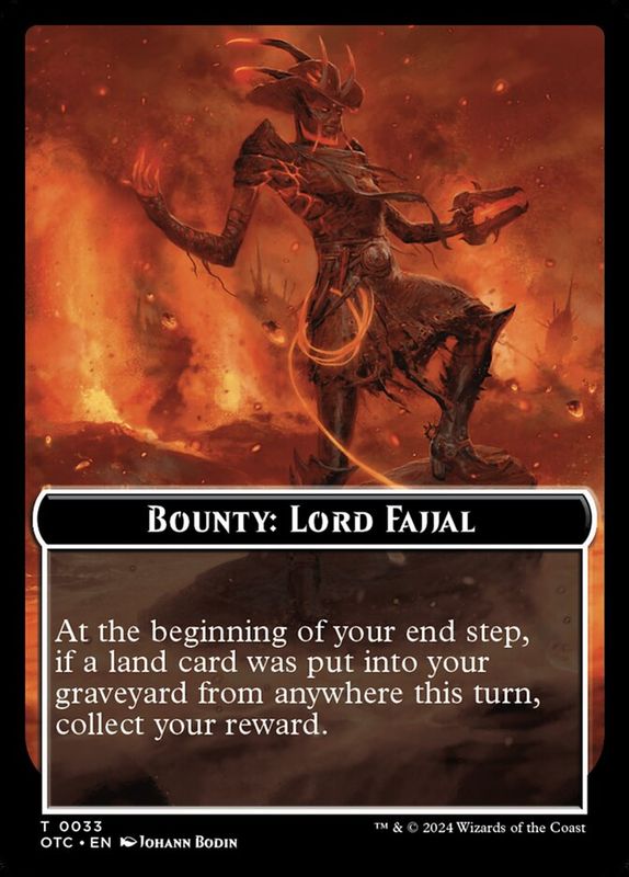 Bounty: Lord Fajjal // Wanted! Token