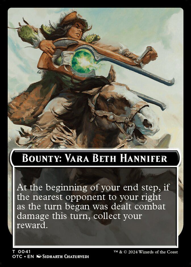 Bounty: Vara Beth Hannifer // Wanted! Token