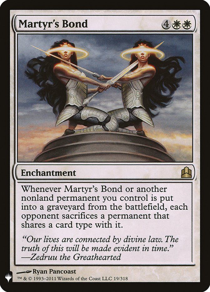 Martyr&#39;s Bond