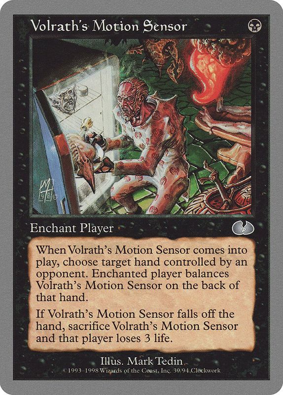 Volrath&#39;s Motion Sensor