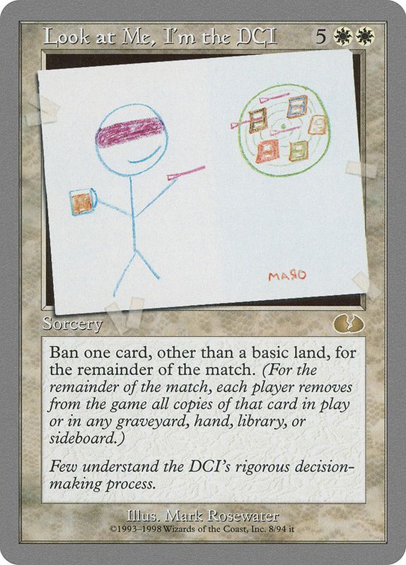 Look at Me, I&#39;m the DCI