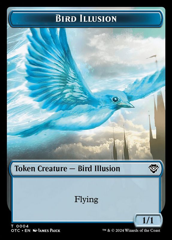 Bird Illusion Token // Elemental Token