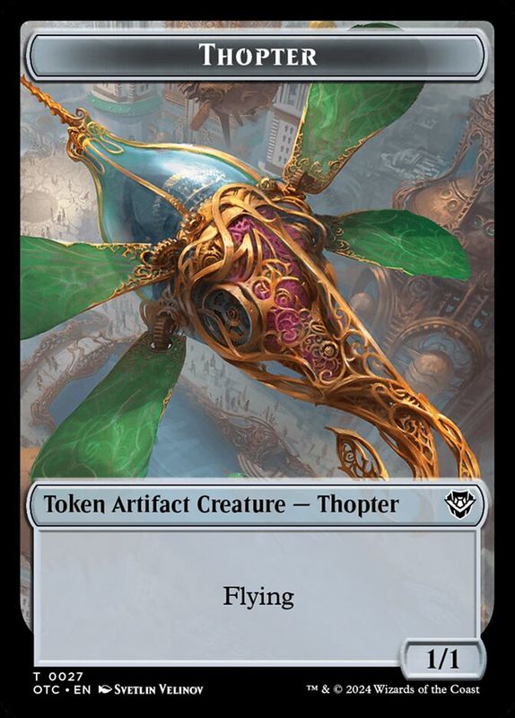 Thopter Token // Treasure Token