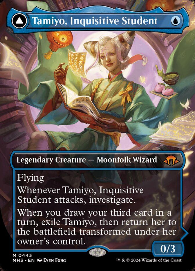 Tamiyo, Inquisitive Student // Tamiyo, Seasoned Scholar (Foil)