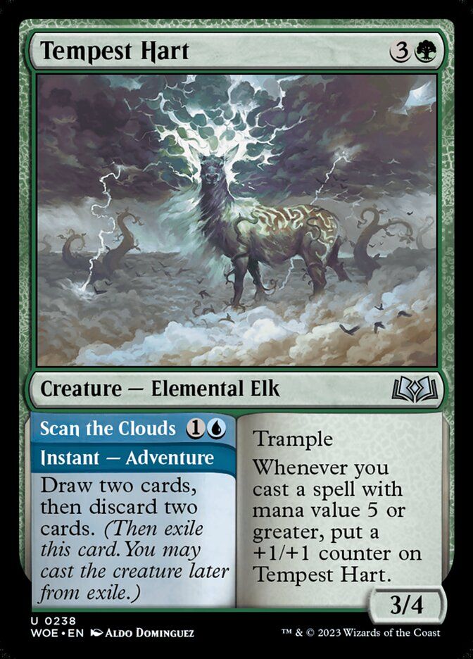 Tempest Hart // Scan the Clouds (Foil)