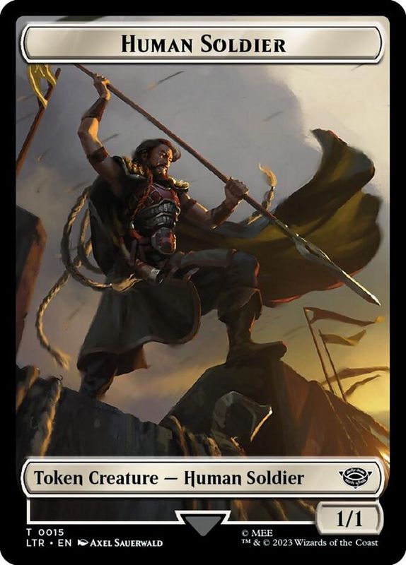 Human Soldier Token (Surge Foil)