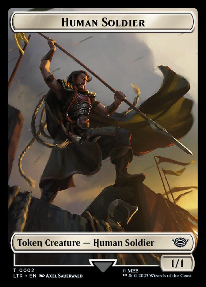 Human Soldier Token Token