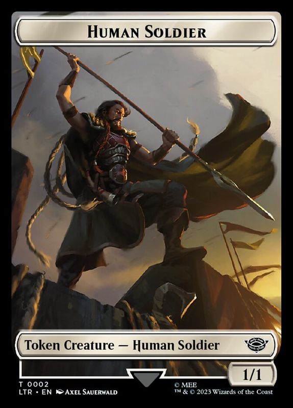 Human Soldier Token Token
