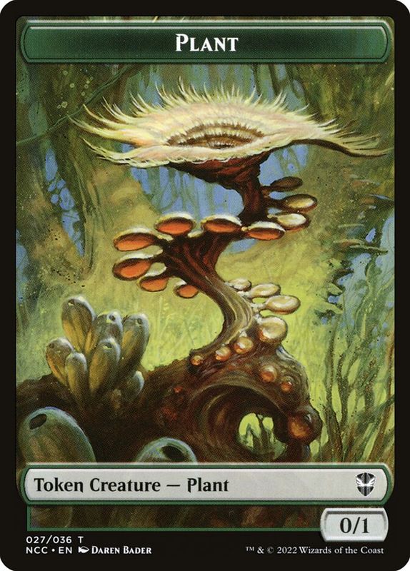 Plant Token // Treasure Token