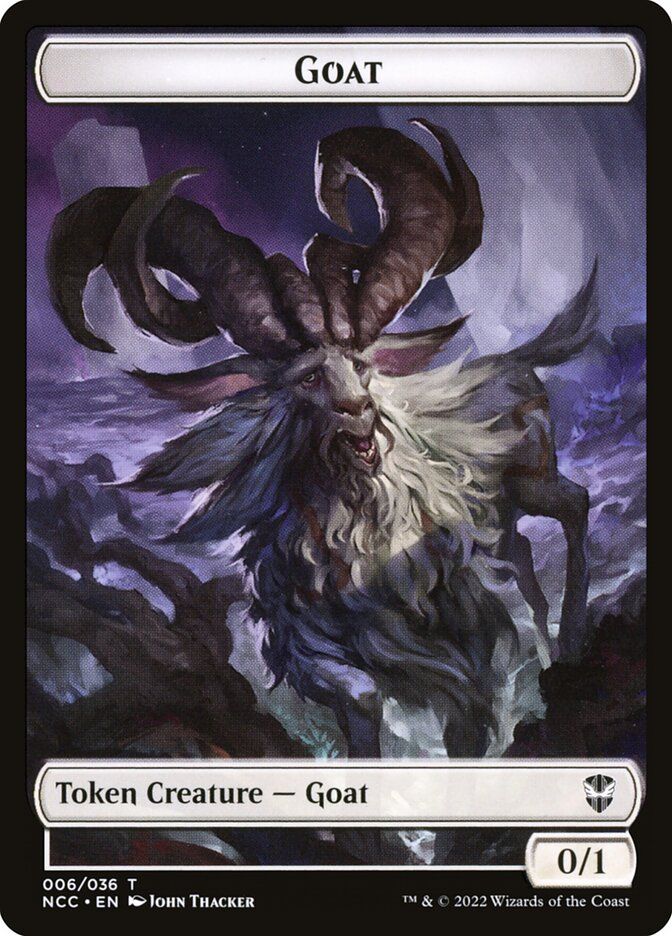 Goat Token // Zombie Token