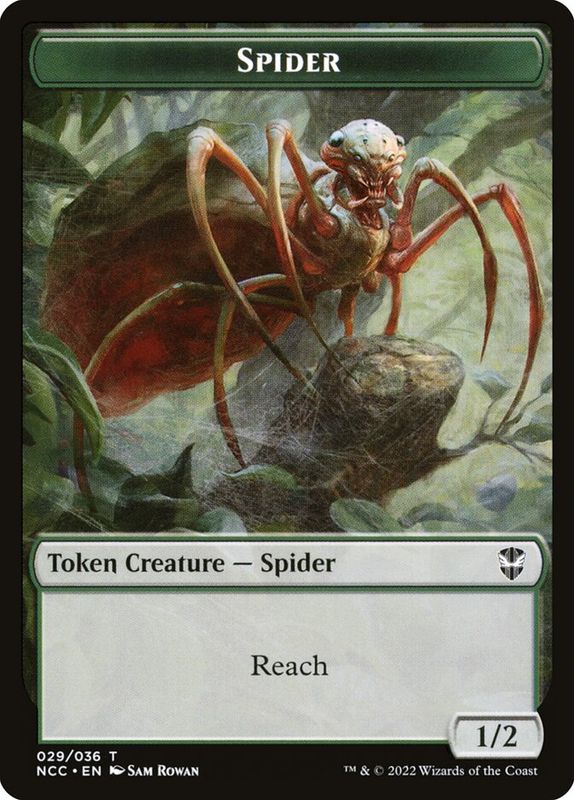 Spider Token // Treefolk Token