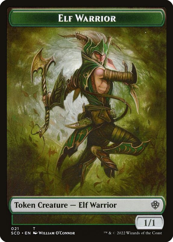 Elf Warrior Token