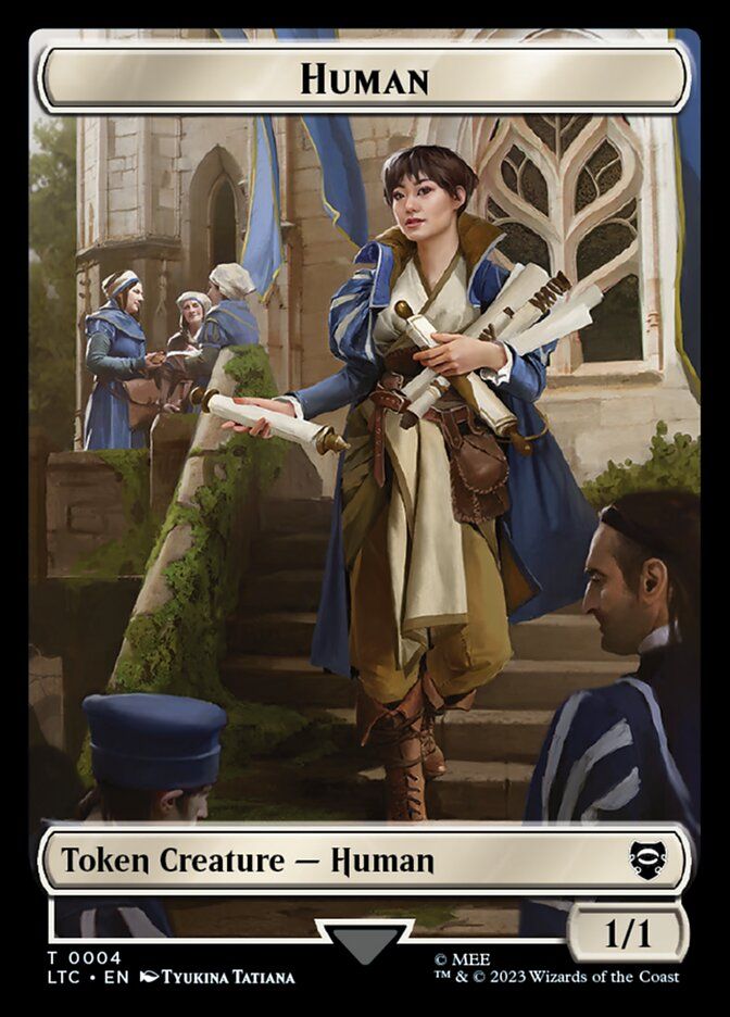 Human Token (LTC 4) // Human Soldier Token (LTR 2)