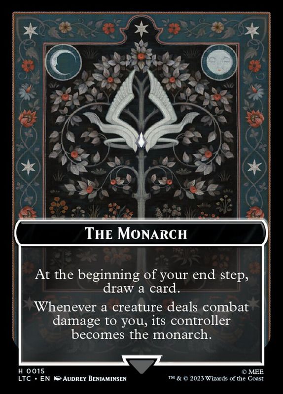 The Monarch Token (LTC 15) // Treasure Token (LTR 12)