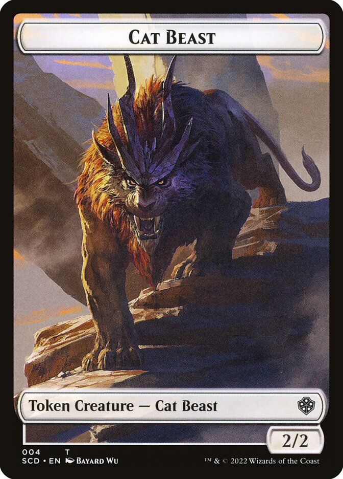Cat Beast Token // Elf Warrior Token