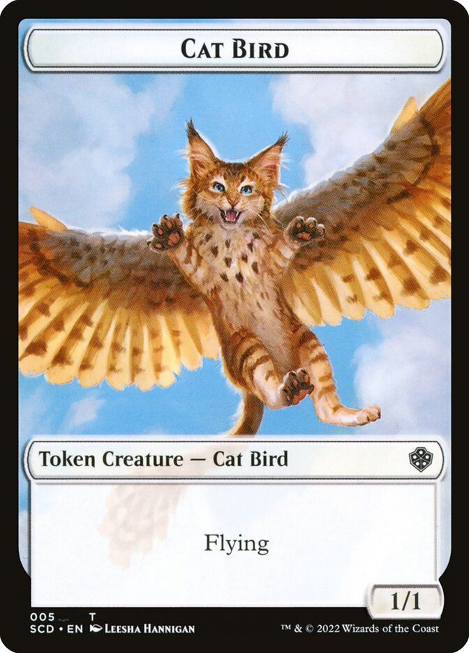 Cat Bird Token // Faerie Token