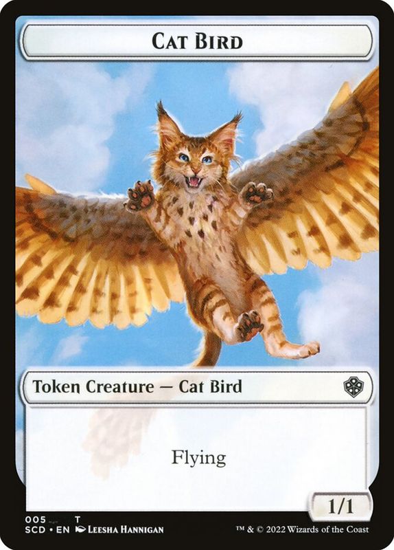 Cat Bird Token // Faerie Token